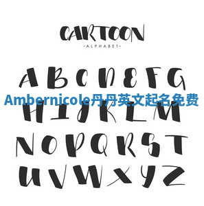 Ambernicole丹丹英文起名免费