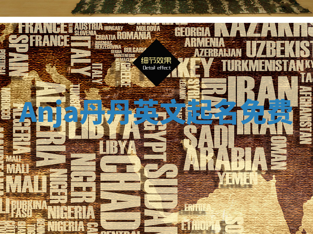 Anja丹丹英文起名免费