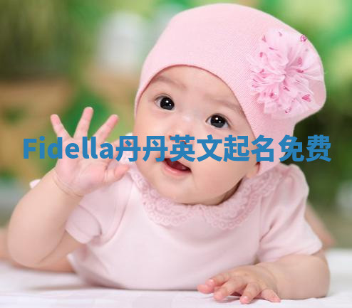 Fidella丹丹英文起名免费