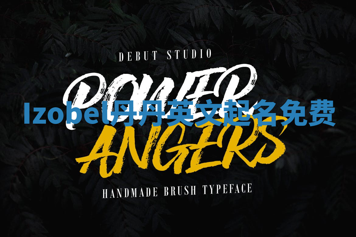 Izobel丹丹英文起名免费