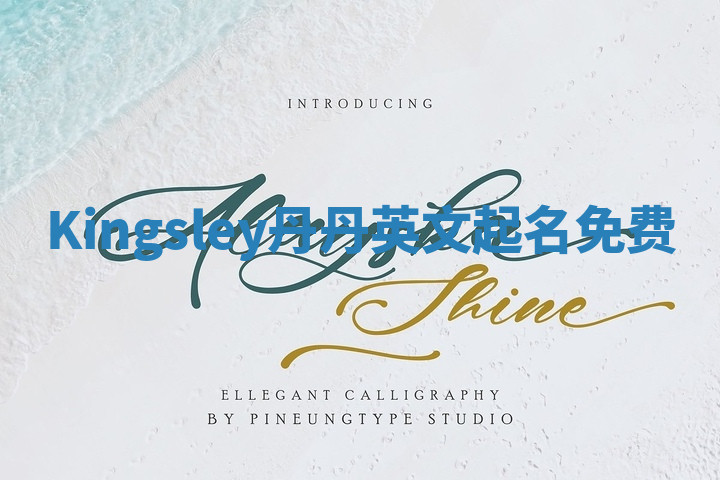 Kingsley丹丹英文起名免费 Kingsley丹丹英文起名免费