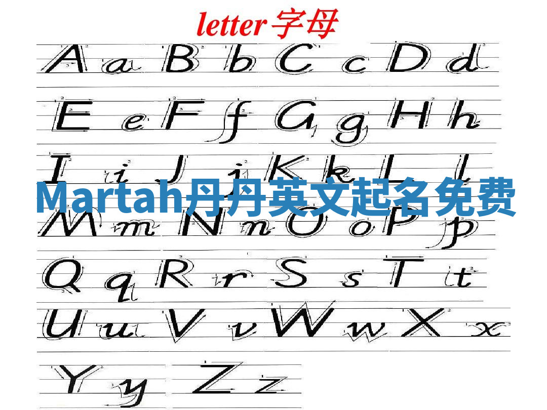 Martah丹丹英文起名免费 Martah丹丹英文起名免费