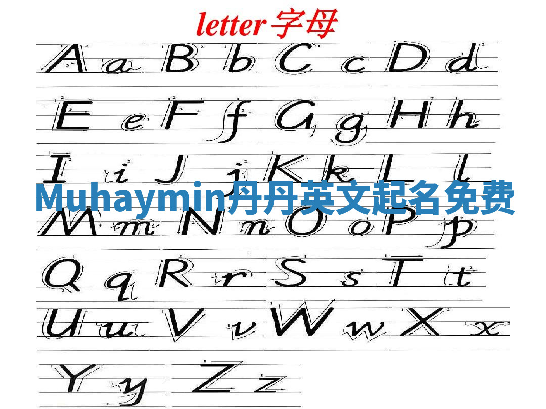 Muhaymin丹丹英文起名免费