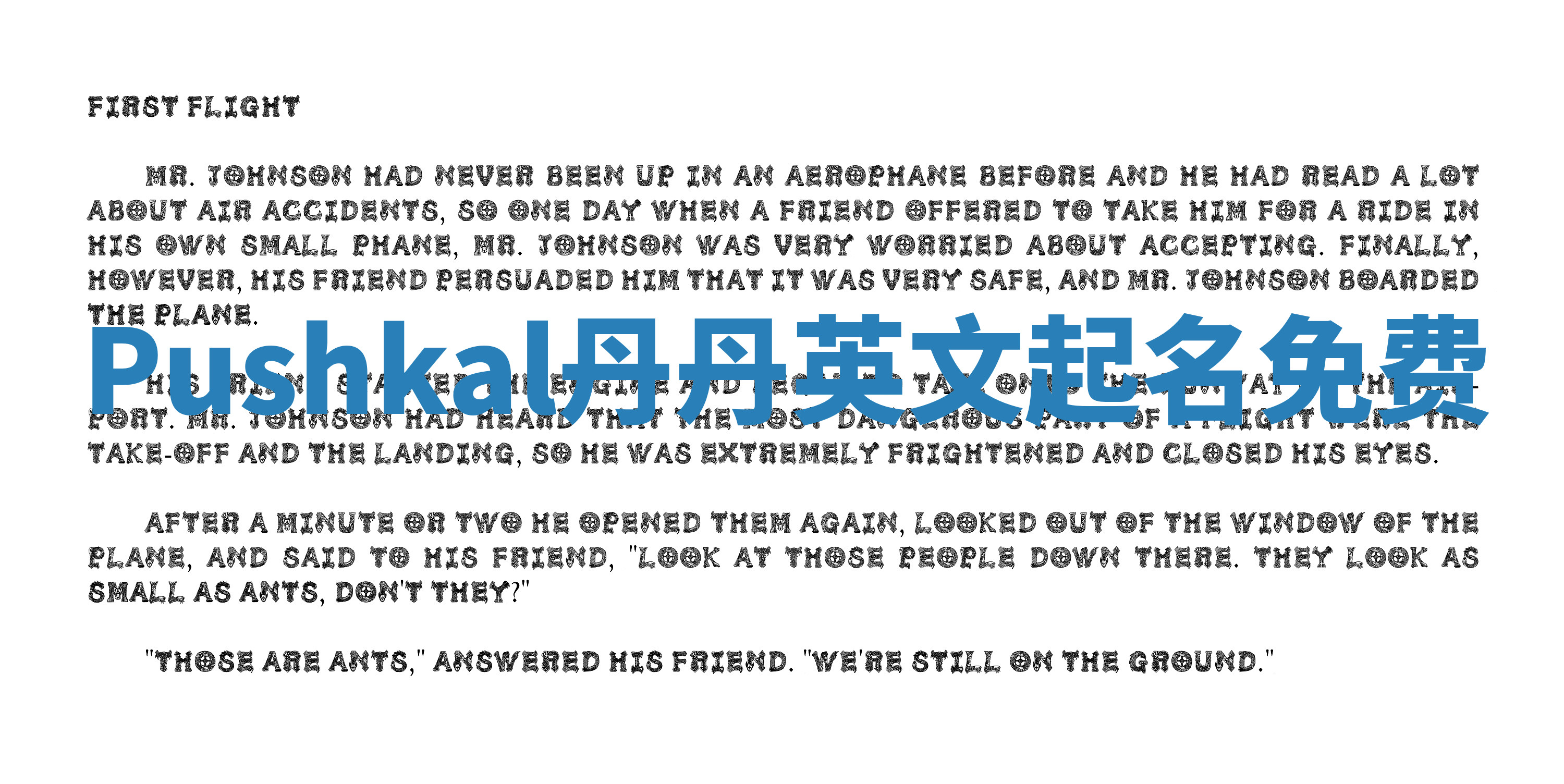 Pushkal丹丹英文起名免费