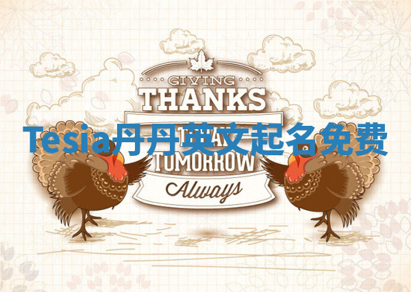 Tesia丹丹英文起名免费 Tesia丹丹英文起名免费