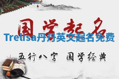 Trelisa丹丹英文起名免费