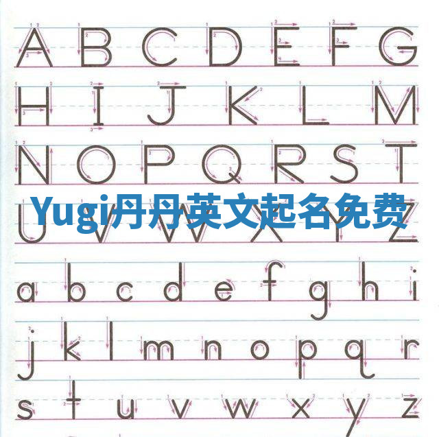 Yugi丹丹英文起名免费